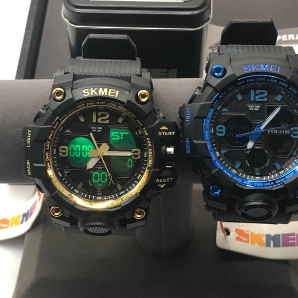 TWO Military Style Watches by SKMEI